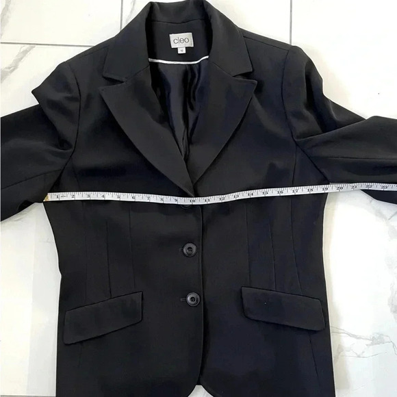 Cleo/ Black/  Lightly pinstriped/ Size US 10 - Picture 16 of 16